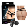 Hookup Panties Crotchless Secret Pearl Black XL-XXL - Pipedream | La Juguetería de Adultos