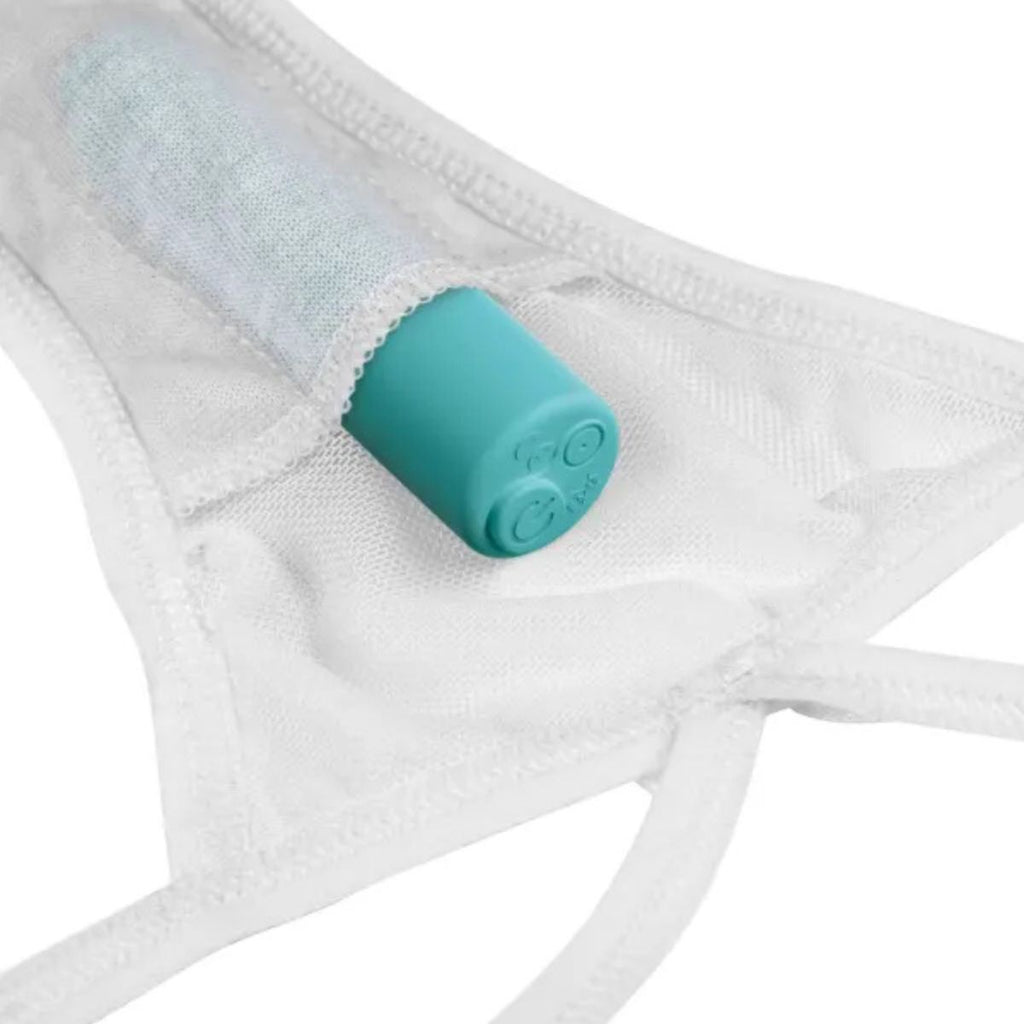 Kit Hookup Panties Remote Bow Tie G-String White XL-XXL - Pipedream - Imagen 8 | La Juguetería de Adultos