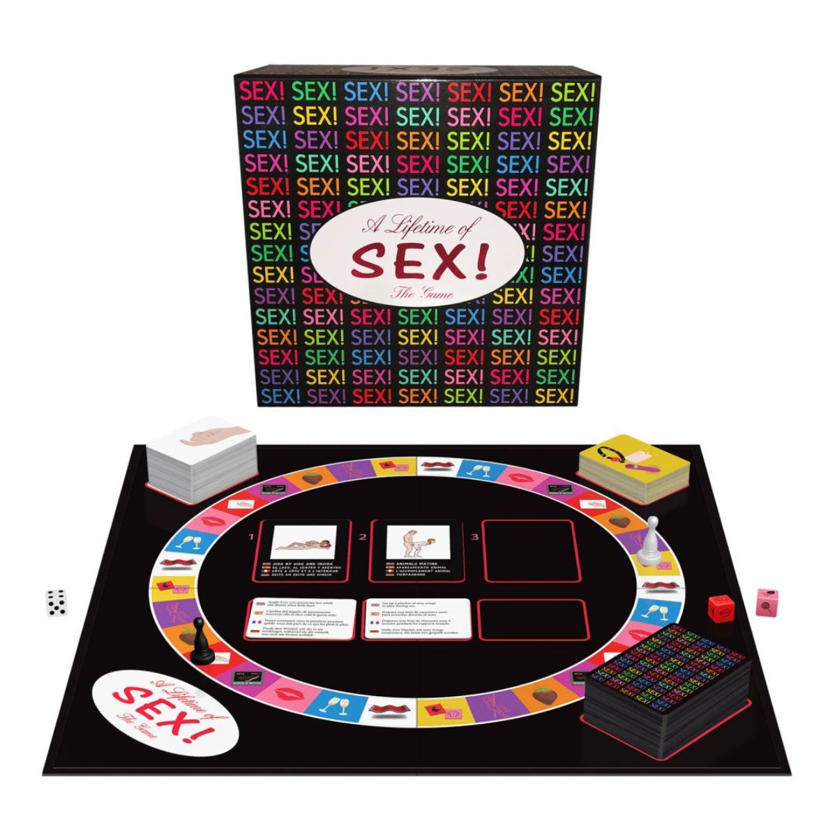 Juego de mesa Lifetime of Sex! - Kheper Games | La Juguetería de Adultos
