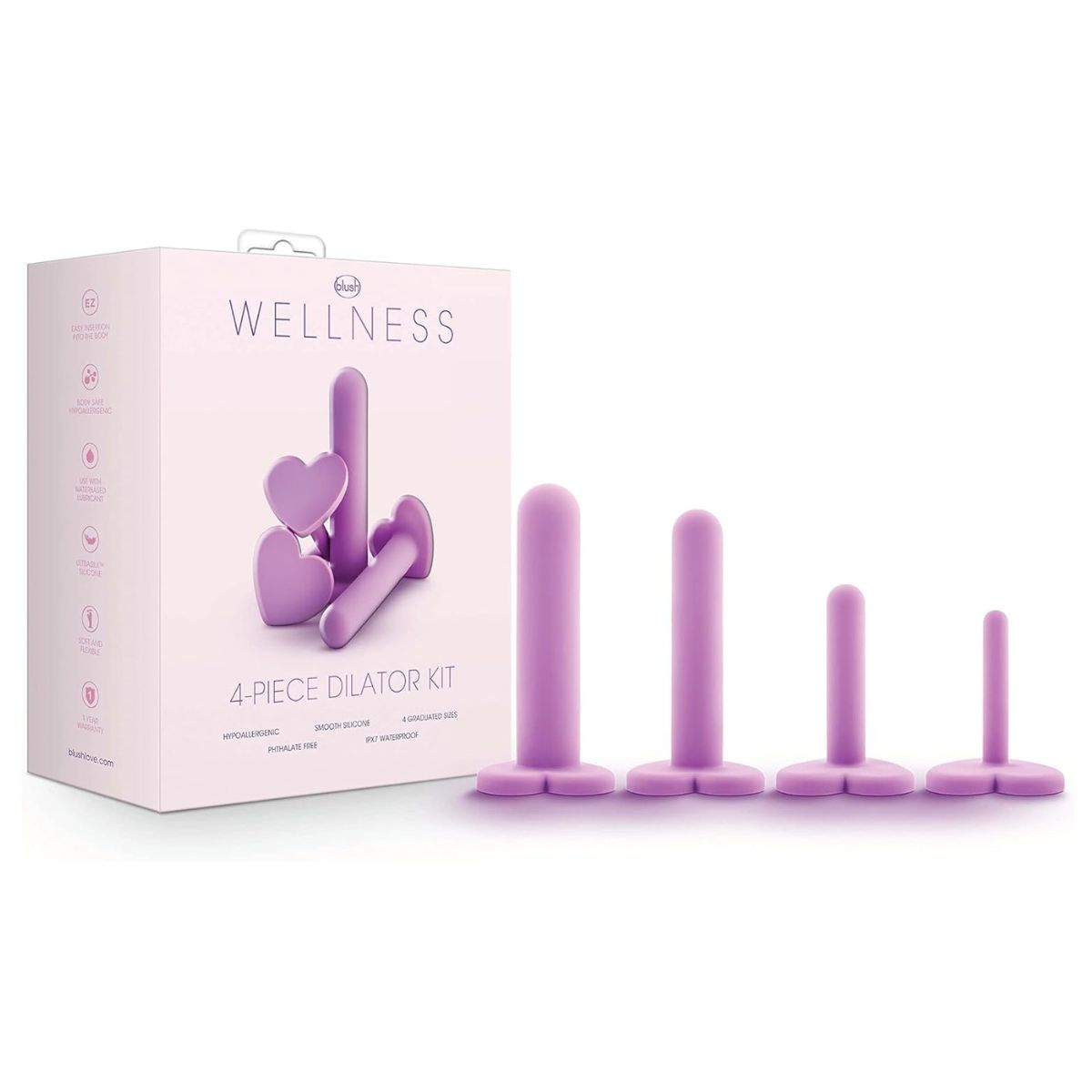 Kit de dilatadores Wellness 4 pzs