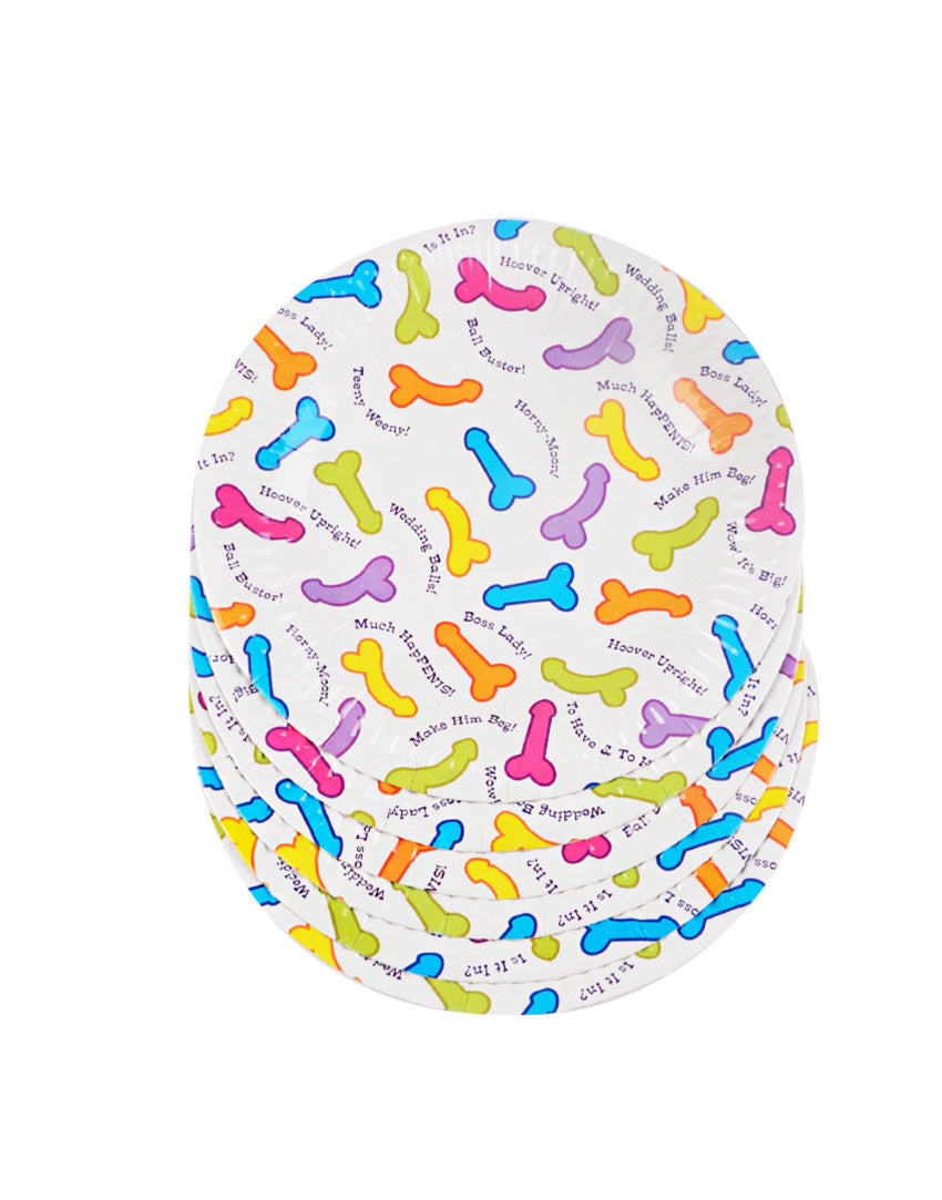 Kit de Fiesta Mr. Dicky – Vajilla Temática para Despedida de Soltera