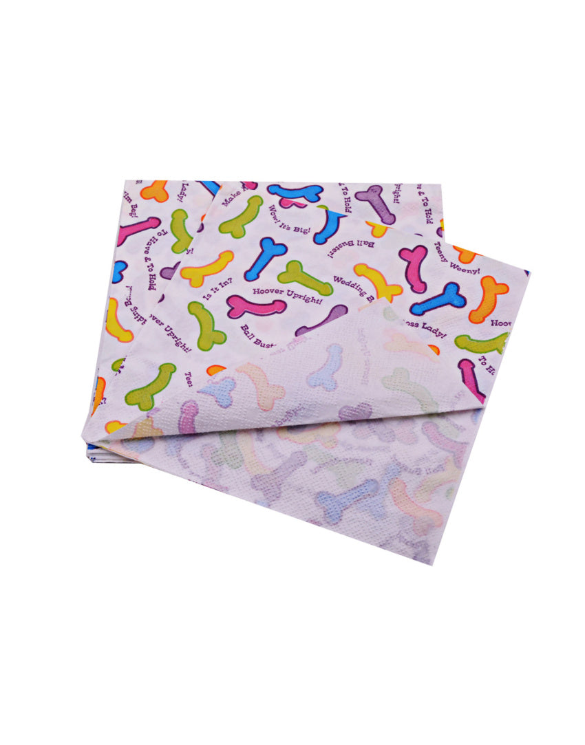Kit de Fiesta Mr. Dicky – Vajilla Temática para Despedida de Soltera