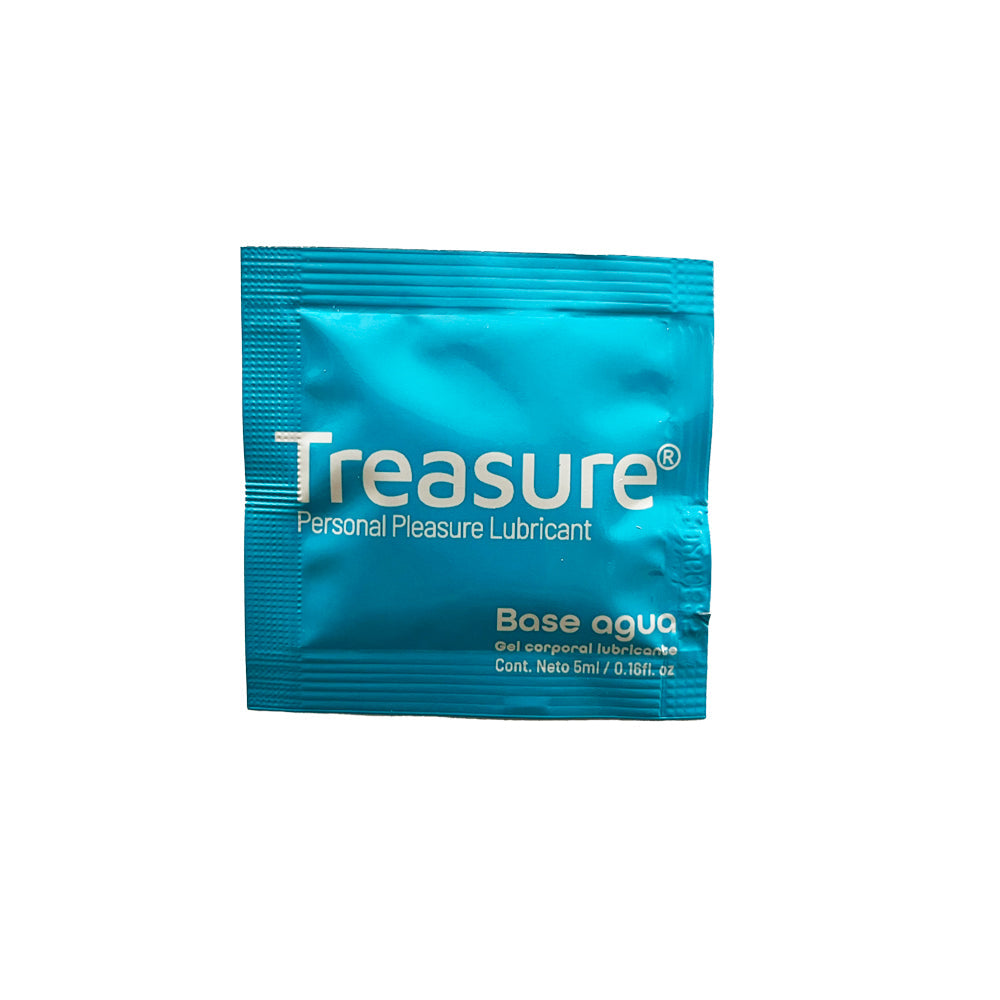 Lubricante base agua Treasure  individual