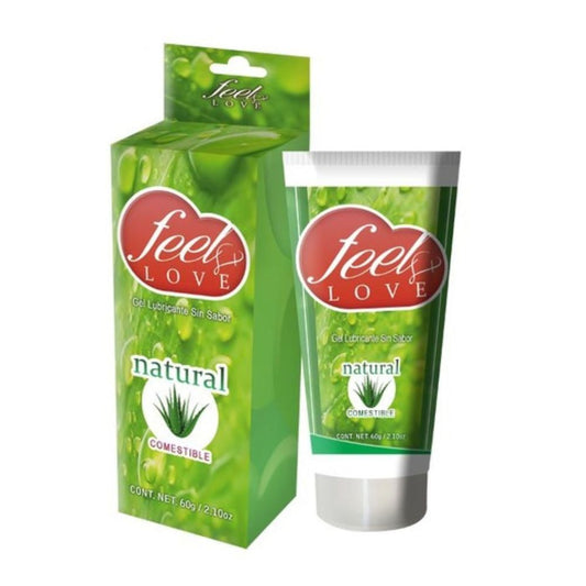 Lubricante comestible sin sabor 60 ml.