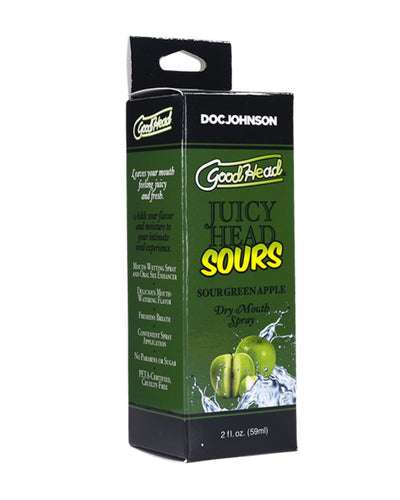 Lubricante para Sexo Oral Juicy Head Sours Manzana Verde