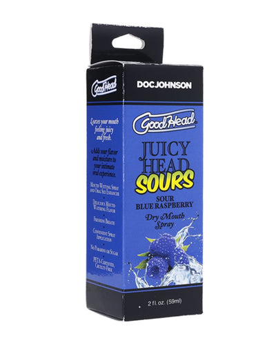 Lubricante para Sexo Oral Juicy Head Sours Mora Azul