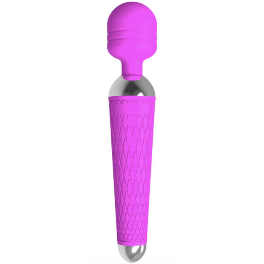 Masajeador vaginal wand (varita mágica) lila - Imagen 2 | La Juguetería de Adultos