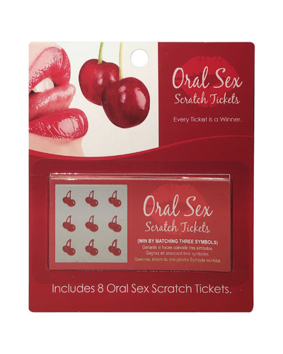 Oral Sex Scratch Tickets
