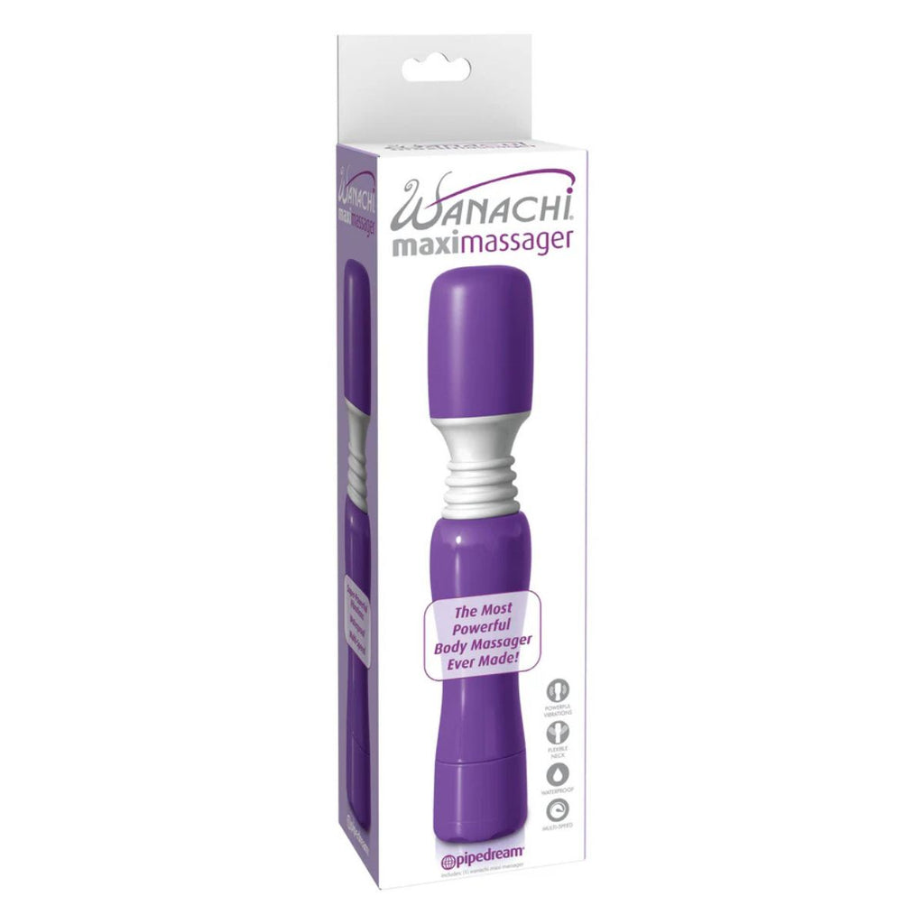Palo masajeador Wanachi Maxi Purple - Pipedream - Imagen 3 | La Juguetería de Adultos