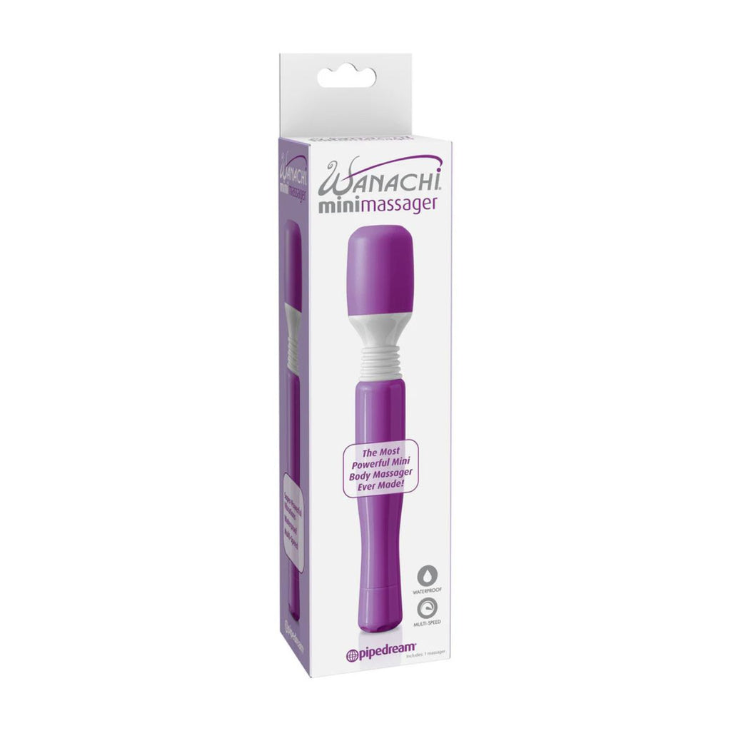 Palo masajeador Wanachi Mini Purple - Pipedream - Imagen 3 | La Juguetería de Adultos