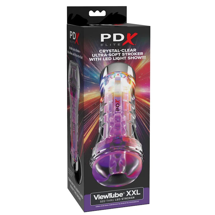 Masturbador ViewTube XXL con LED PDX Elite Pipedream - Pipedream | La Juguetería de Adultos