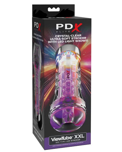 Masturbador ViewTube XXL con LED PDX Elite Pipedream