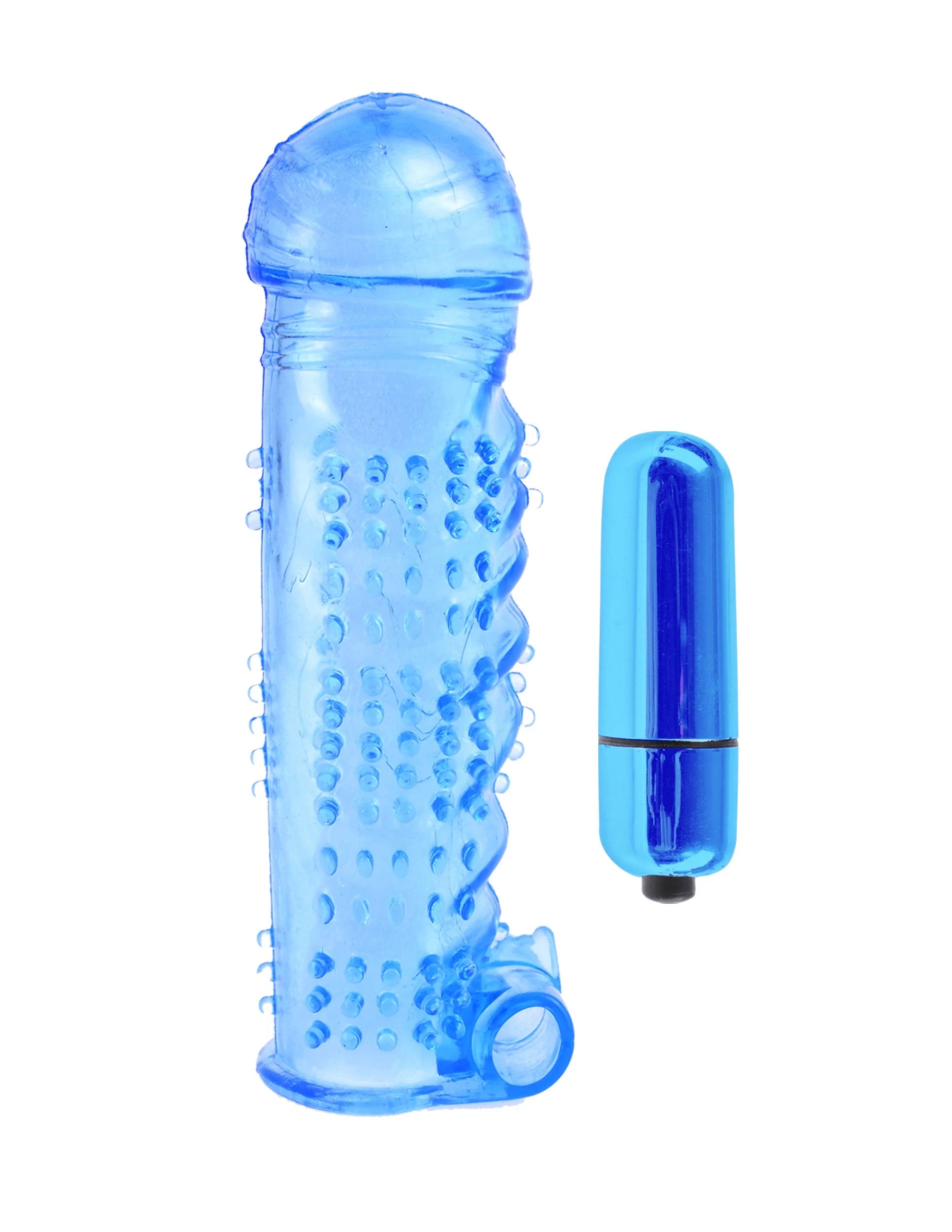 Funda Texturizada con Bala Vibradora Classix Pipedream Extensión