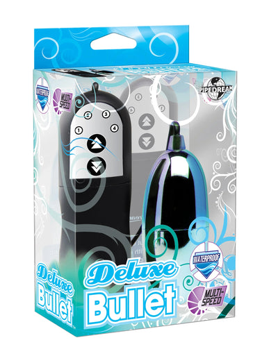 Bala Vibradora Deluxe Multi Velocidad Turquesa Pipedream