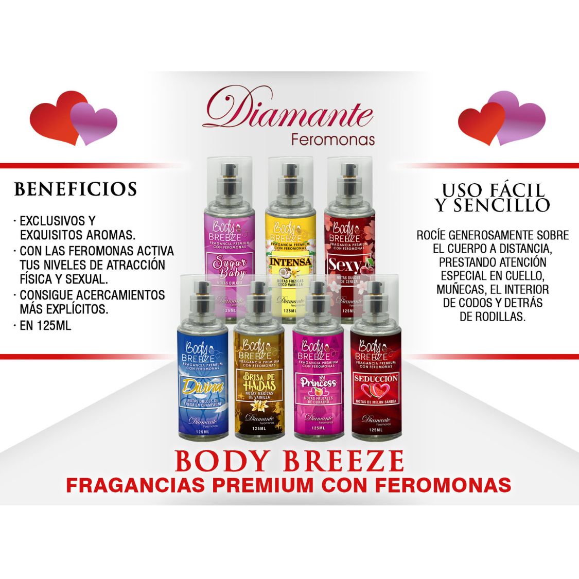 Perfumes con feromonas para atraer al sexo opuesto