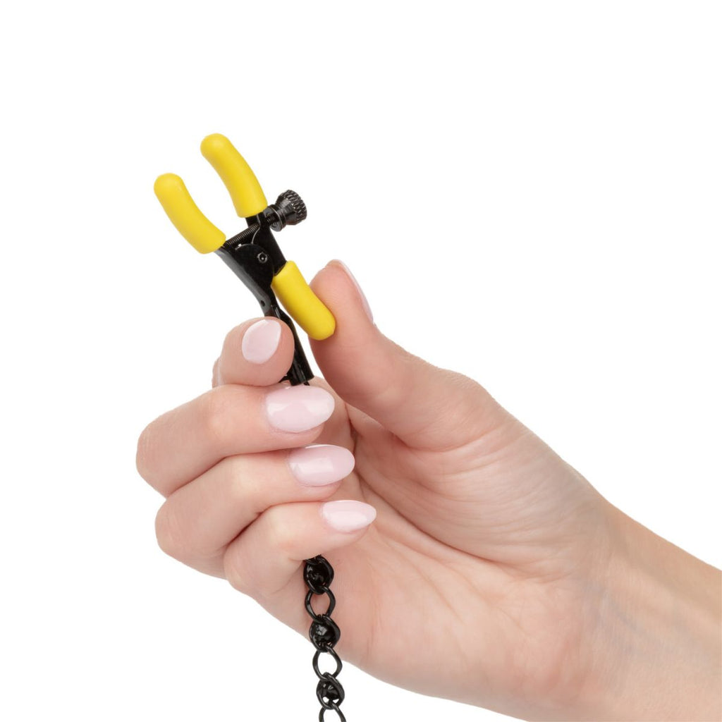 Pinzas para pezones Calexotics Boundless - CalExotics - Imagen 2 | La Juguetería de Adultos