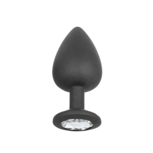 Plug anal con joya grande