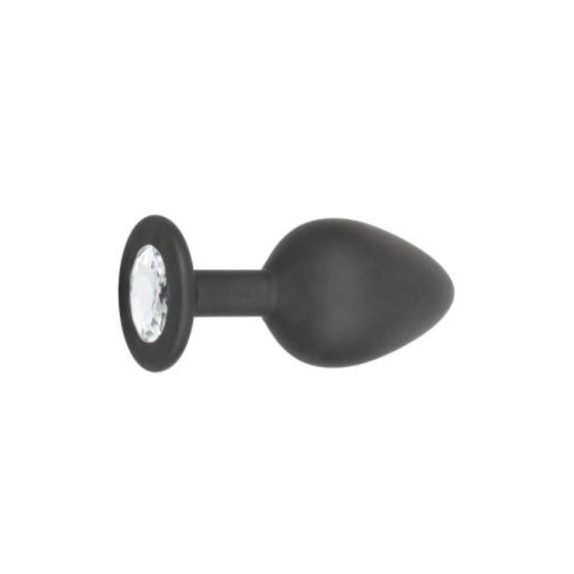 Plug anal con joya mediano