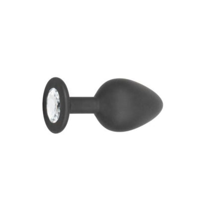 Plug anal con joya mediano