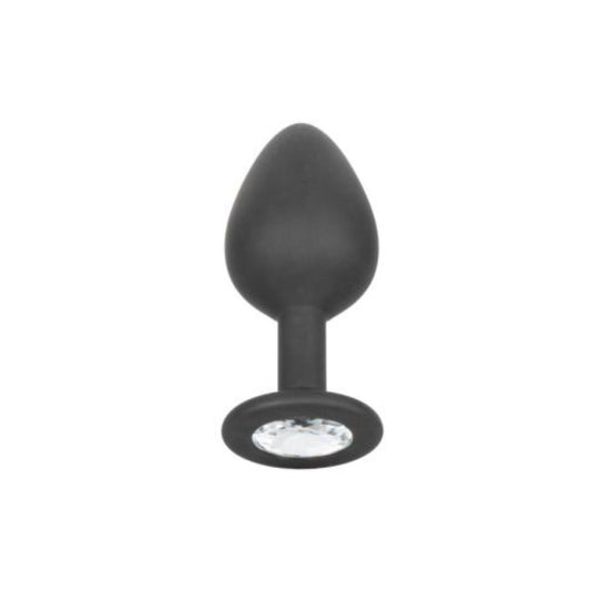 Plug anal con joya mediano