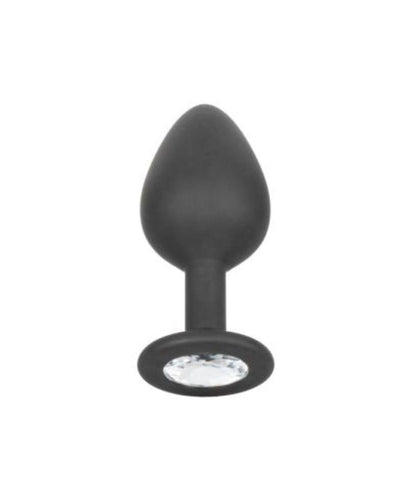 Plug anal con joya mediano