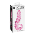 Plug anal de cristal jumbo Pipedram Icicles No 24 Pink - Pipedream | La Juguetería de Adultos