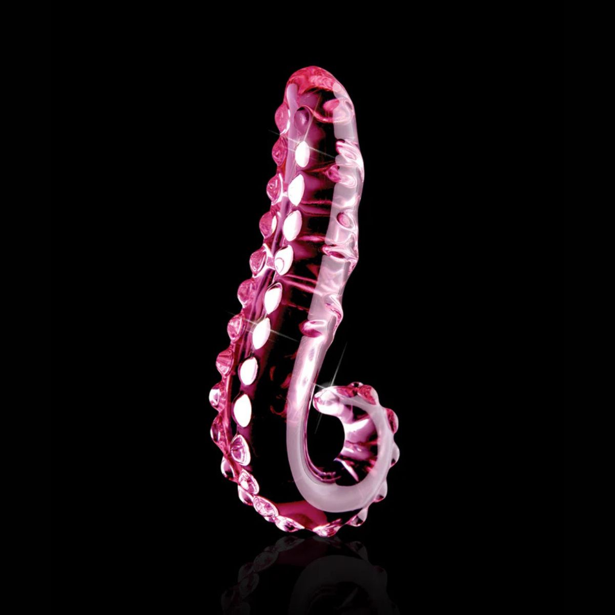 Plug anal de cristal jumbo Pipedram Icicles No 24 Pink - Pipedream - Imagen 2 | La Juguetería de Adultos
