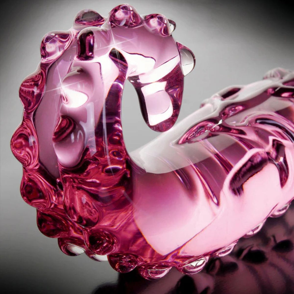 Plug anal de cristal jumbo Pipedram Icicles No 24 Pink - Pipedream - Imagen 4 | La Juguetería de Adultos