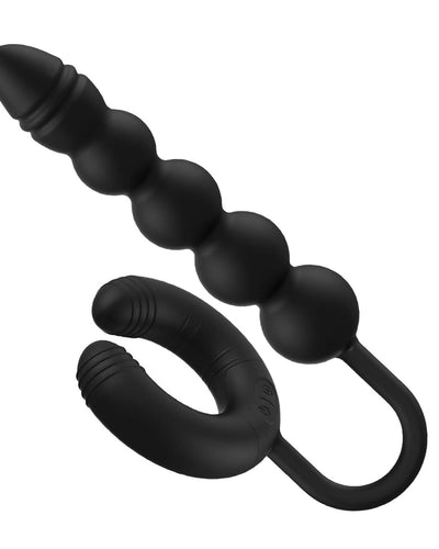 Plug anal vibrador con anillo Atomic Dual Exciter