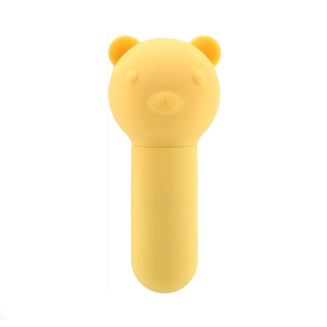 Bala vibradora y plug anal de osito amarillo