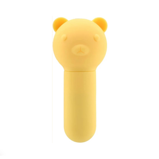 Bala vibradora y plug anal de osito amarillo