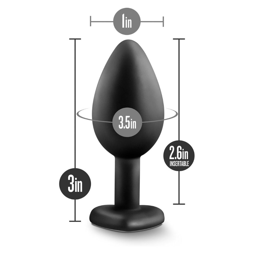 Plug Temptasia Bling small black - Blush - Imagen 4 | La Juguetería de Adultos
