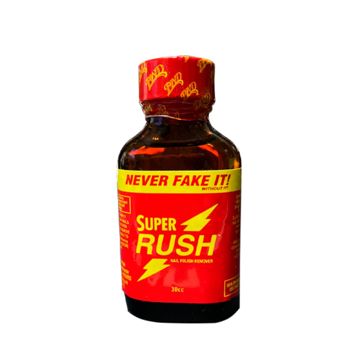 Popper Super Rush Red Bottle 30 ml - Rush | La Juguetería de Adultos