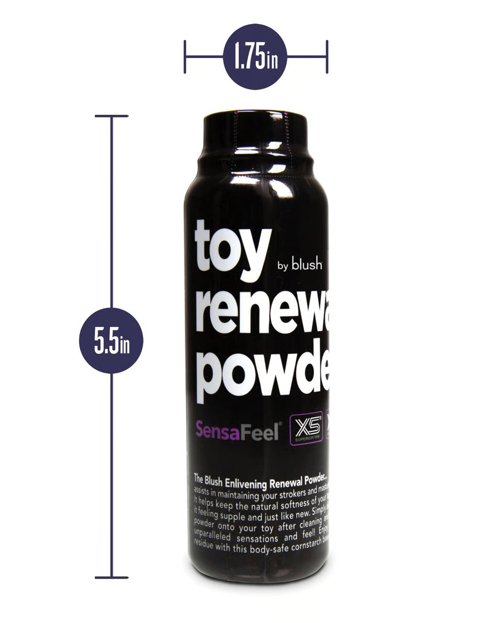 Polvo Renovador para Juguetes Sexuales Blush – Toy Renewal Powder 96 g - Blush - Imagen 3 | La Juguetería de Adultos