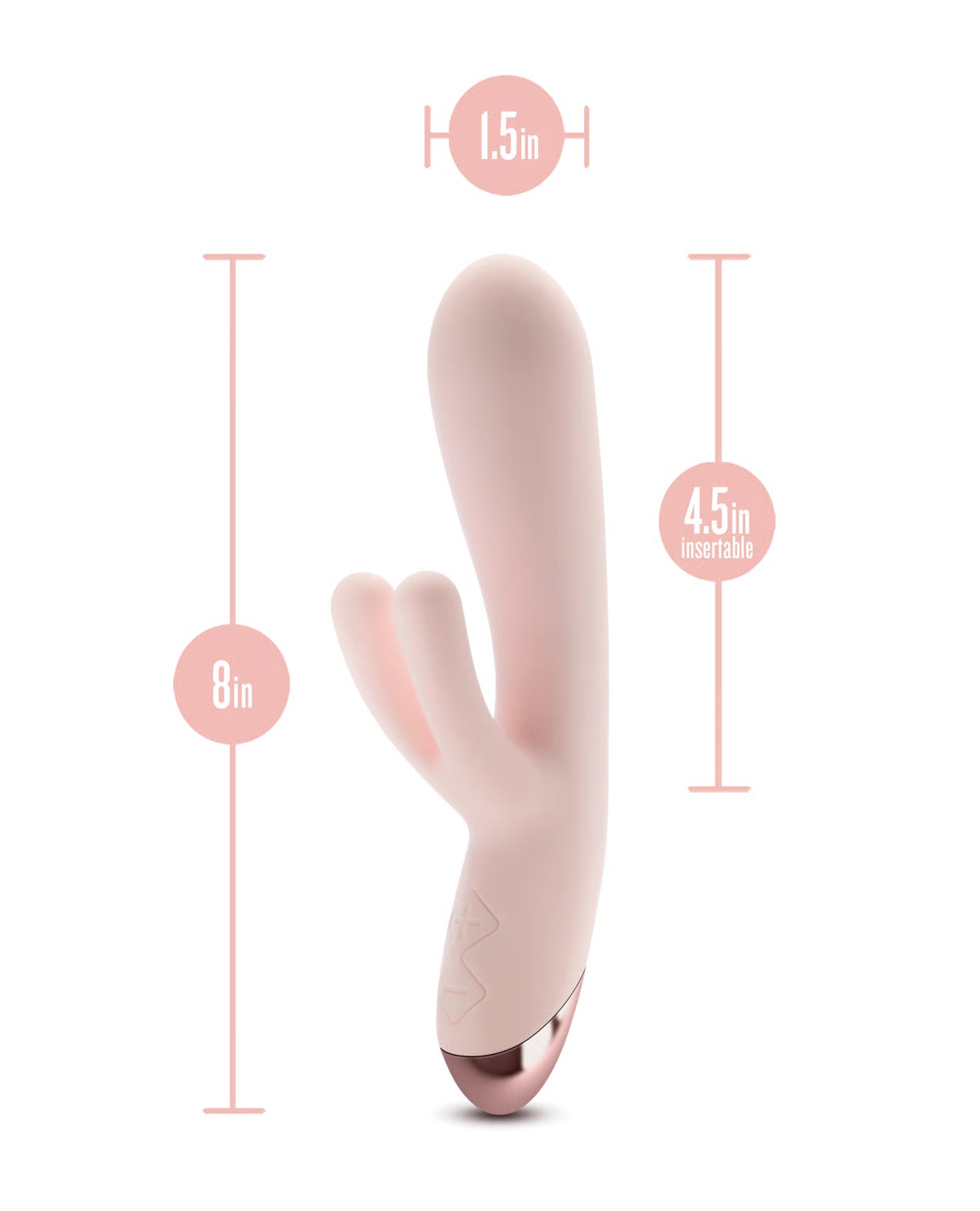 Elora Rabbit Vibrador Triple Estimulación by Blush - Blush - Imagen 4 | La Juguetería de Adultos