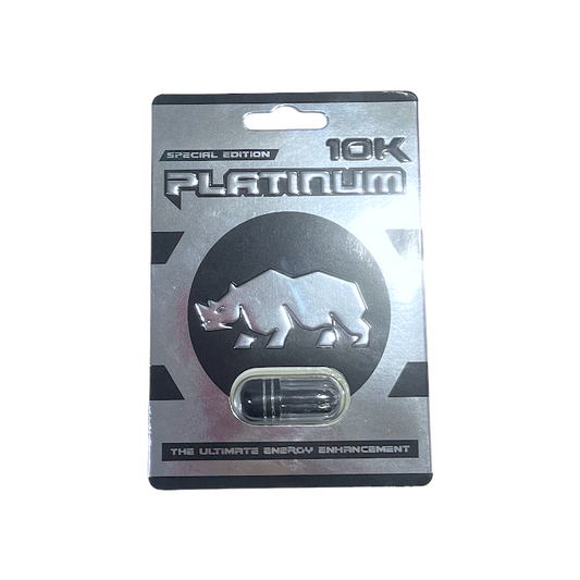 Comprar afrodisiacos y vigorizantes sexuales - Rhino Platinum 10k