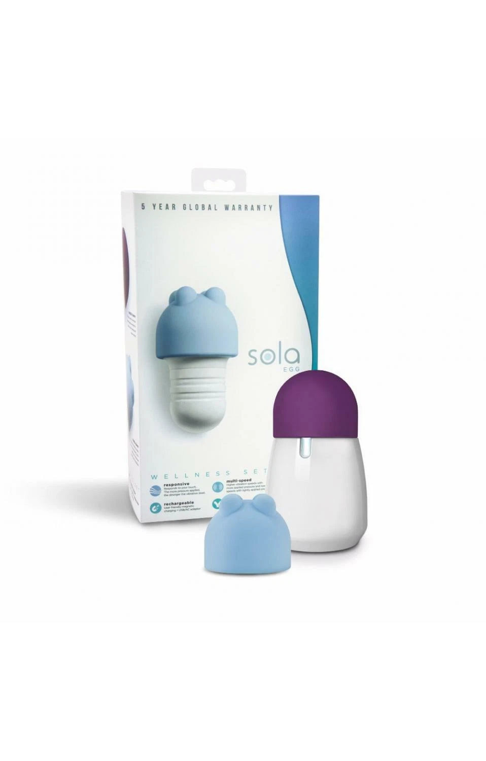 Set Masajeador Egg Sola Wellness para Principiantes - Sola | La Juguetería de Adultos
