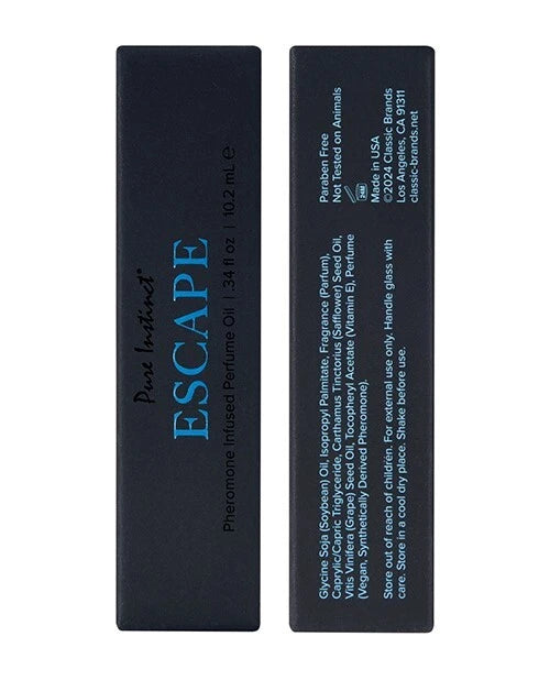 Aceite Esencial Scape Pure Instinct Hombre 10.2 ml Roll On