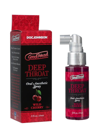 Spray garganta profunda GoodHead Deep Throat Cereza