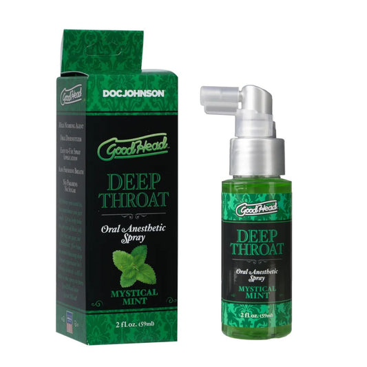 Spray garganta profunda GoodHead Deep Throat Menta