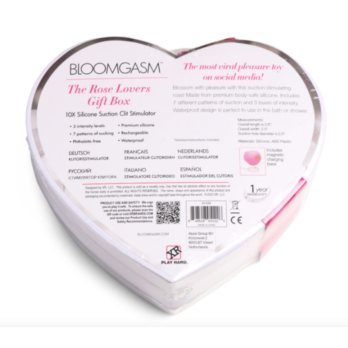Succionador de clítoris Bloomgasm The Rose Lovers Gift Box
