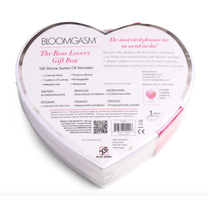 Succionador de clítoris Bloomgasm The Rose Lovers Gift Box