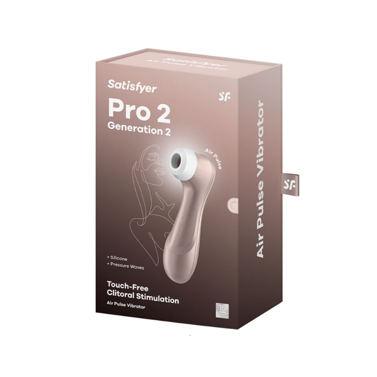 Succionador de clítoris Satisfyer Pro2 Generation 2 Golden Rose