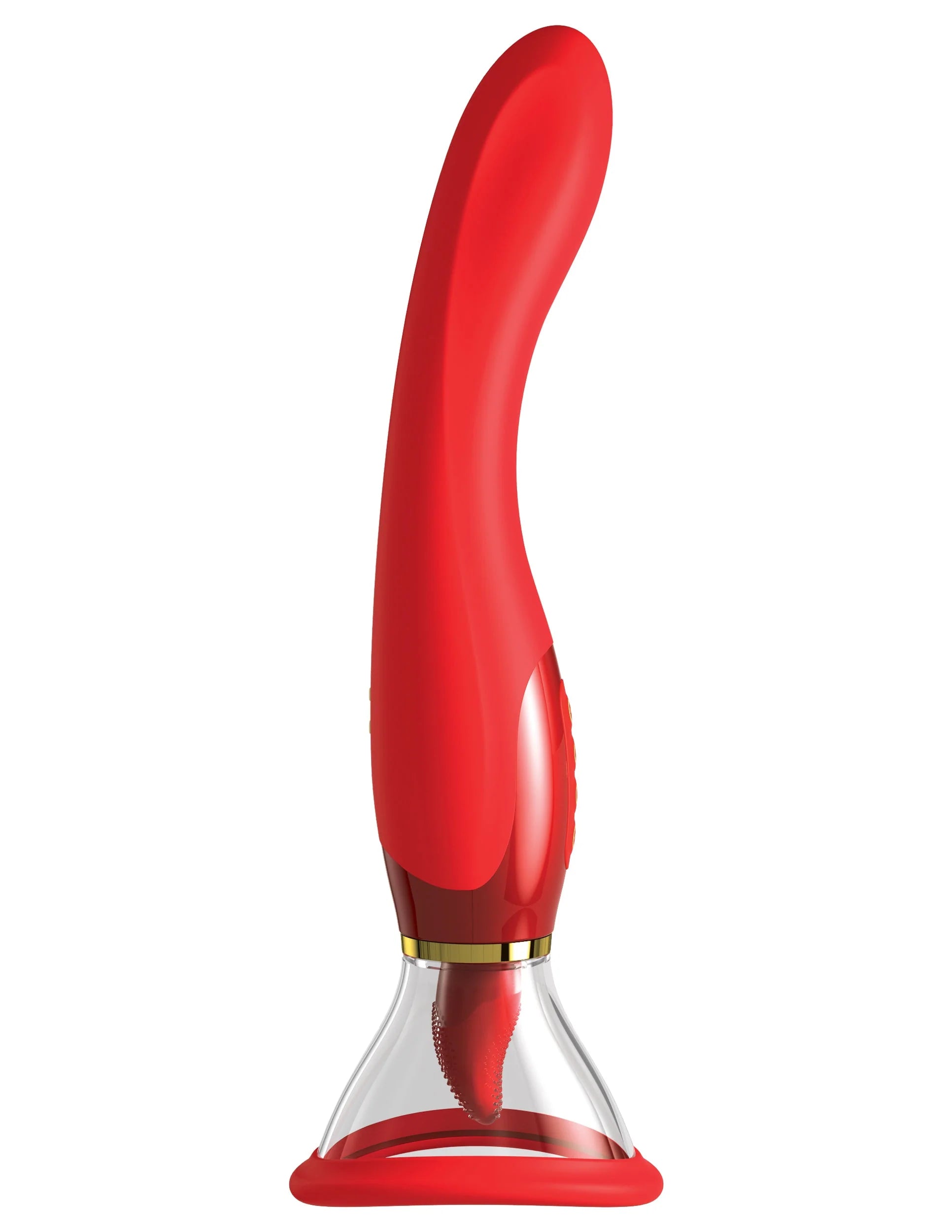 Succionador Her Ultimate Pleasure Rojo/Oro 24K