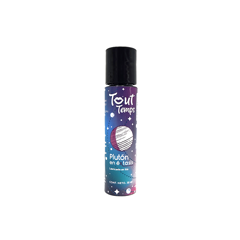 Comprar lubricante efecto frío Plutón en Éxtasis 30 ml en La Juguetería de Adultos
