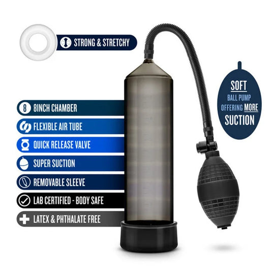 Bomba de Pene Performance VX101 - Negro