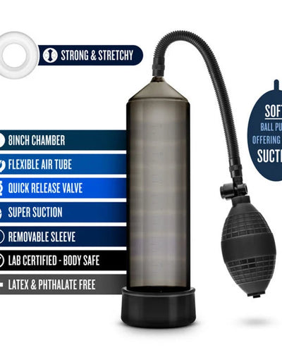 Bomba de Pene Performance VX101 - Negro