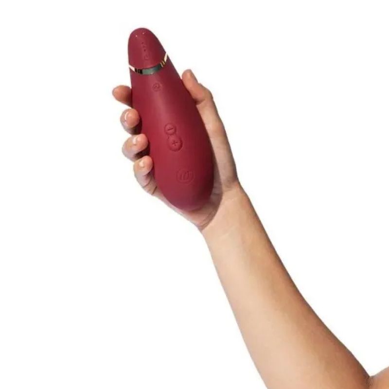 Womanizer Premium 2 Red/Gold – Succionador Clitorial con Pleasure Air