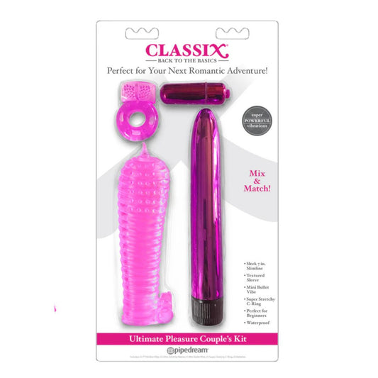 Vibrador Classix Rocket Bullet rosa