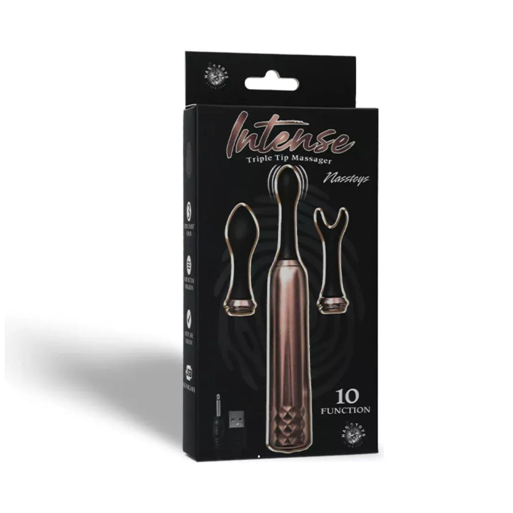 Vibrador de clítoris con cabezales intercambiabes Intense - Imagen 4 | La Juguetería de Adultos